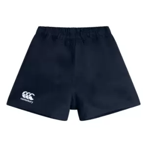 Image of Canterbury Childrens/Kids Professional Rugby Shorts (10 Years) (Navy)