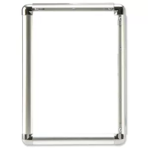 Image of Original Display Aluminium Frame A3 Front Loading with Fixings