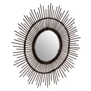 Image of Batu Wall Mirror Black