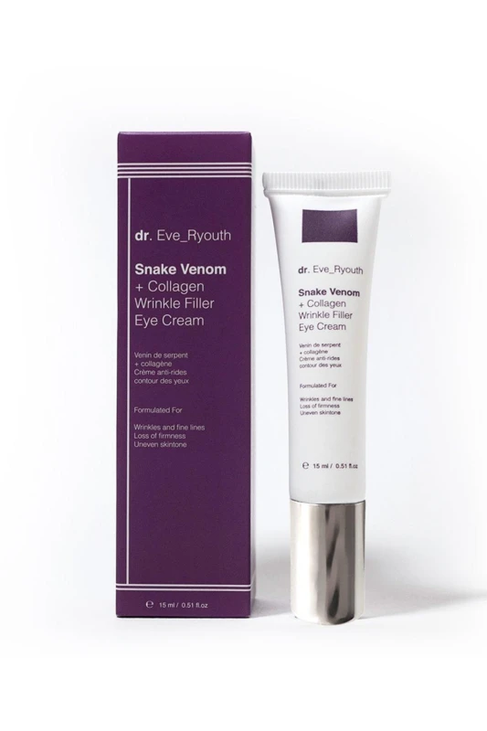 Image of dr. Eve Ryouth Snake Venom + Collagen Wrinkle Filler Eye Cream 15ml No Colour female