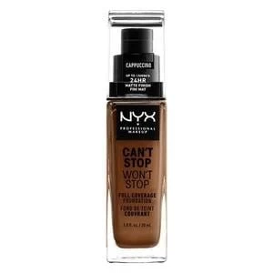 Image of NYX Professional Makeup Cant Stop Foundation Cappuccino