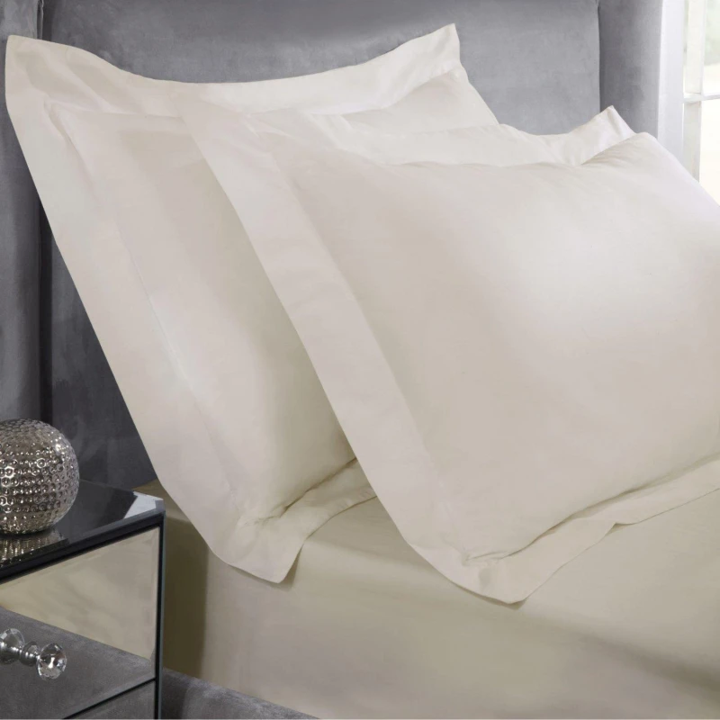 Image of Emma Barclay 400 Thread Count Cotton - Oxford Pillowcase Pair Pillowcases Oxford Cream 39205569020