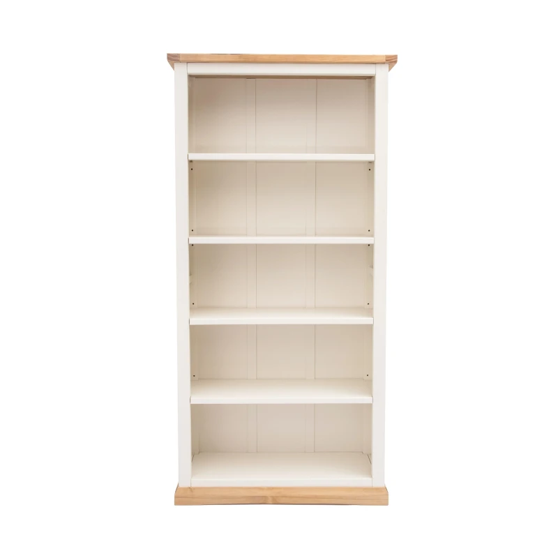 Image of Cabinet Bits Trevi Off White Bookcase 180X90X30Cm