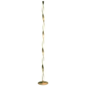 Image of Cristal Gala LED Floor Lamp 24W 1920Lm 3000K Golden