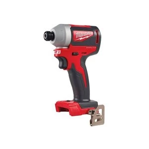 Image of Milwaukee Power Tools M18 BLID2-0X Brushless 1/4in Hex Impact Driver 18V Bare Unit