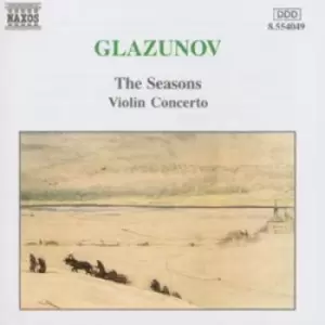 Image of Glazunov The Seasons / Violin Concertos by Alexander Konstantinovich Glazunov CD Album