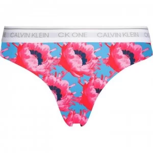 Image of Calvin Klein ONE Cotton Thong - Pink Smoothie