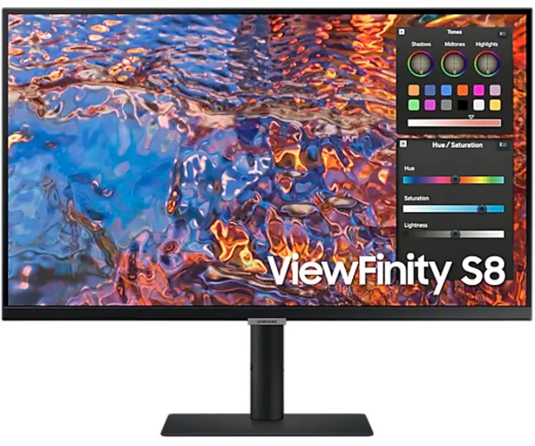 Image of Samsung ViewFinity 27" LS27B800PXP 4K Ultra HD LED Monitor