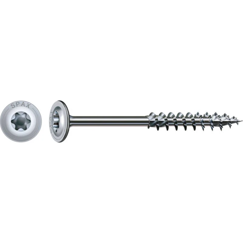 Image of Spax Wirox Washer Head Torx Wood Construction Screws 0251010801605 Diameter: 8mm