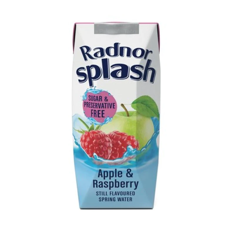Image of Radnor Hills Splash Apple Raspberry Water 250ml (24 Pack) 0201067