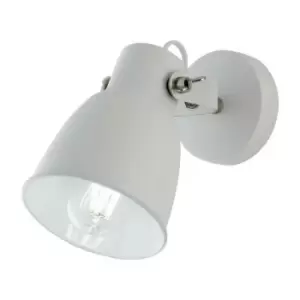 Image of Netlighting Legend Wall Reading Task Light, White, Nickel, E27