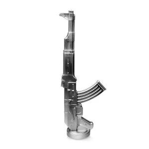 Image of Chrome Kalashnikov Candle