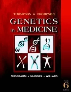 Image of thompson and thompson genetics in medicine sixth edition