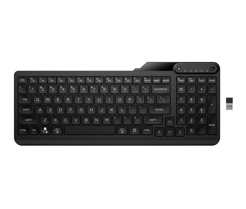 Image of HPE HP 475 Dual-Mode Wireless Keyboard 7N7B9AA#ABU
