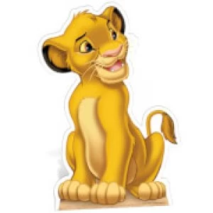Image of Disney Classic Simba Star Mini Cut Out