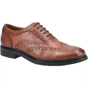 Image of Hush Puppies Mens Santiago Lace Up Leather Shoes UK Size 8 (EU 42)