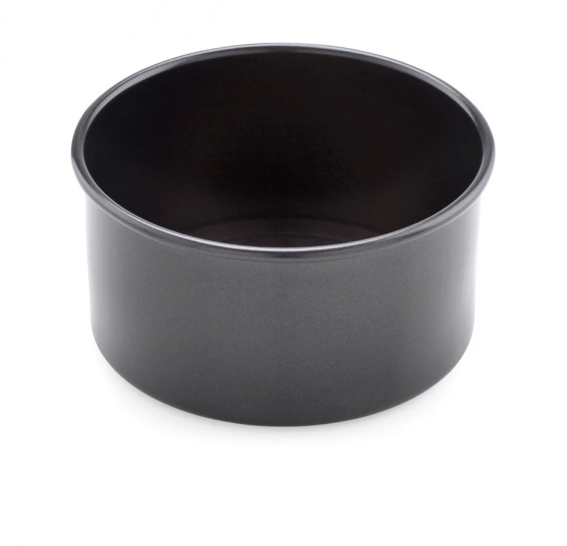 Image of Prestige Black 'Inspire' Round Steel Non Stick Loose Base Cake Tin - 6" Black
