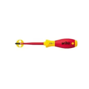 Image of Wiha 3281 slimFix VDE PZ/Phillips/SL plus/minus drivers Size (screwdriver) SL/PZ 1 Blade length: 80 mm