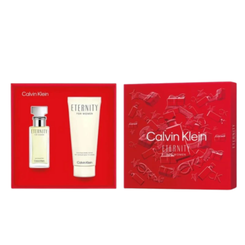 Image of Calvin Klein Eternity Woman Gift Set - Eau de Parfum Perfume 30ml & Body Lotion 100ml P765224