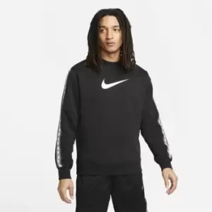 Image of Nike Sportswear Mens Fleece Sweatshirt - Black