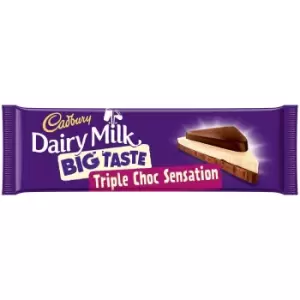 Image of Big Taste Triple Choc Sensation Bar 300g