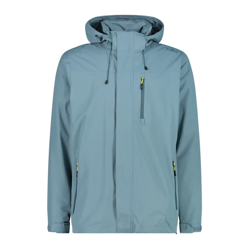 Image of Zip-up hooded jacket with ventilation CMP Bleu Male 4XL