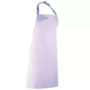 Image of Premier 'colours' Bib Apron / Workwear (pack Of 2) (one Size, Lilac)
