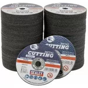 Image of Cutting Disc Pack of 100 75 x 2mm 10mm Bore PTC/3C100 - Sealey
