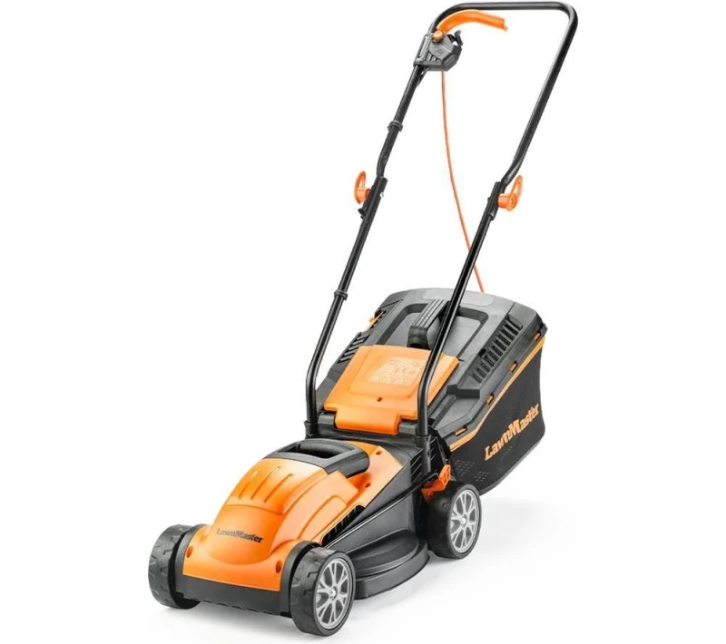 Image of LAWNMASTER M2EB1232M-01 Corded Rotary Lawn Mower - Orange & Black 6939349524554