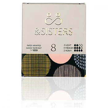 Image of &Sisters Naked Tampon - Mixed (18 pack)