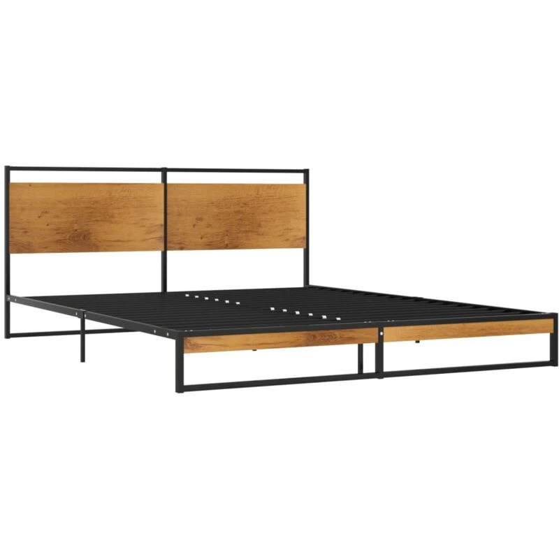 Image of VIDAXL Bed Frame without Mattress Metal 160x200cm Vidaxl 8720286196069