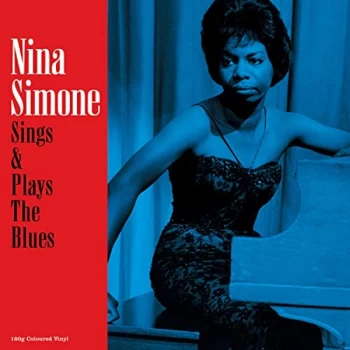 Image of Nina Simone - Sings & Plays The Blues (Blue Vinyl)