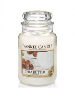 Image of Yankee Candle Classic Large Jar Shea Butter Scented Candle 623g