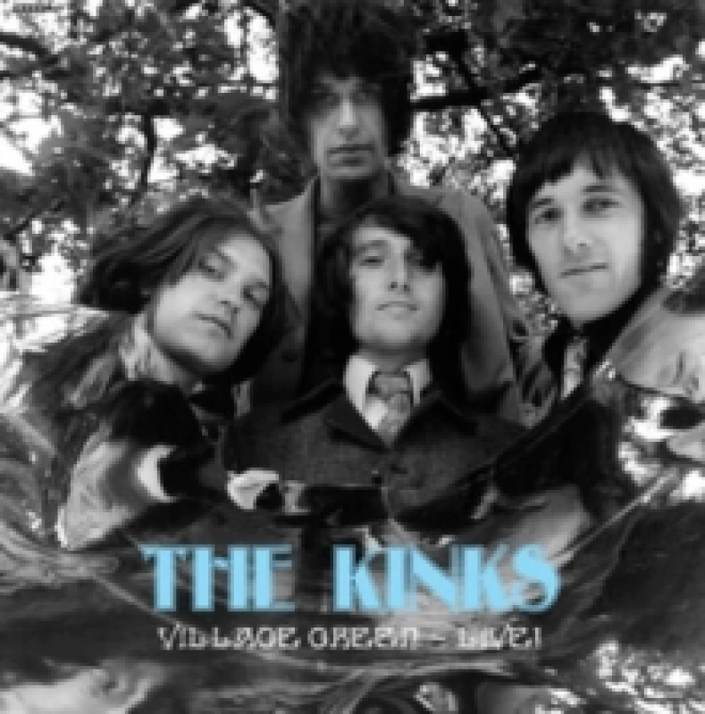 Image of The Kinks Village Green Live! 7" EP Black unisex