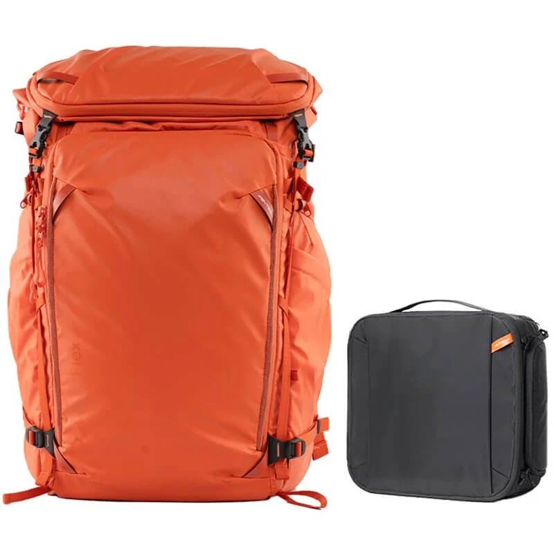 Image of PGYTECH OnePro Flex Backpack 40L & Camera Insert M Sunset Orange