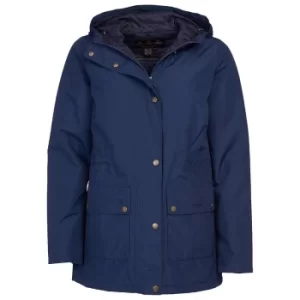 Image of Barbour Womens Oak Jacket Navy 14