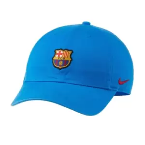 Image of 2021-2022 Barcelona H86 Cap (Blue)
