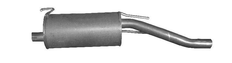 Image of IZAWIT 21.045 Rear silencer Rear End Silencer (3437)
