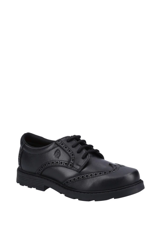 Image of Hush Puppies Jacob SNR Shoe Black