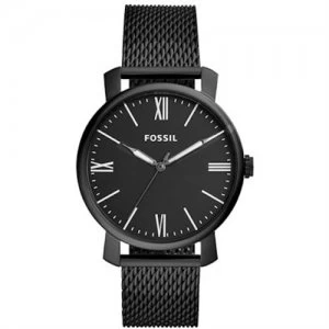 Image of Fossil Mens Rhett Black Ion Plated Watch - BQ2369