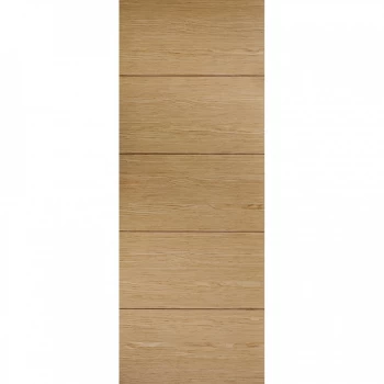 Image of LPD Lille Fully Finished Oak Internal Flush Door - 1981mm x 838mm (78 inch x 33 inch)