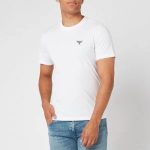 Image of Barbour Beacon Mens Small Logo T-Shirt - White - M