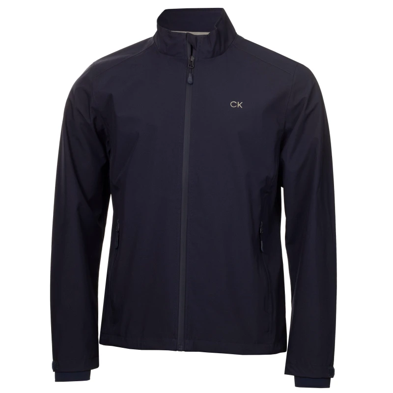 Image of Calvin Klein Golf Waterproof Jacket Mens - Blue Blue S