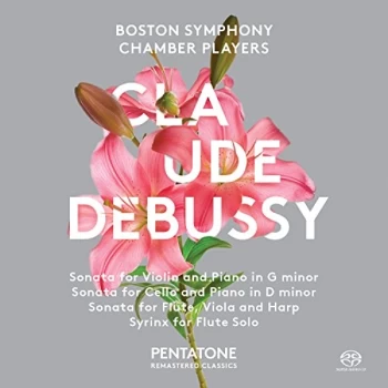 Image of Boston Symphony Chamber Players - Claude Debussy: Sonata for Violin and Piano in G Minor/... CD