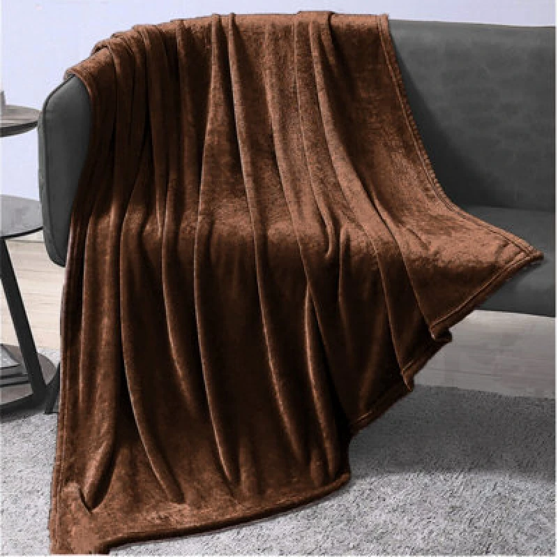 Image of Ezysleep Ezysleep Large Faux Mink Super Soft Throw in Silver Size: 140cm x 200cm Silver 140cm x 200cm Unisex 5034567873697
