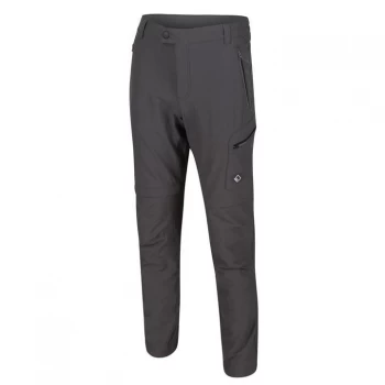 Image of Regatta Highton Zip Off Stretch Walking Trousers (Regular - Magnet
