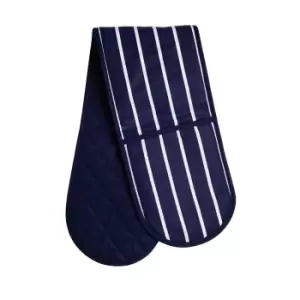 Image of Double Oven Glove in Stripe Print