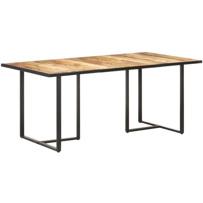 Image of VIDAXL Dining Table 180cm Rough Mango Wood Vidaxl 8720286069950