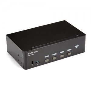 Image of 4PT HDMI KVM Switch Dual Display 4K 30Hz