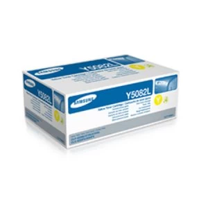 Image of Samsung CLT-Y5082L Yellow High CapacityToner Cartridge